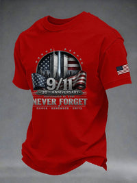 Men's Retro Print Short-Sleeve T-Shirt