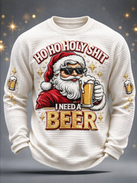 Men's Christmas Print Casual Top