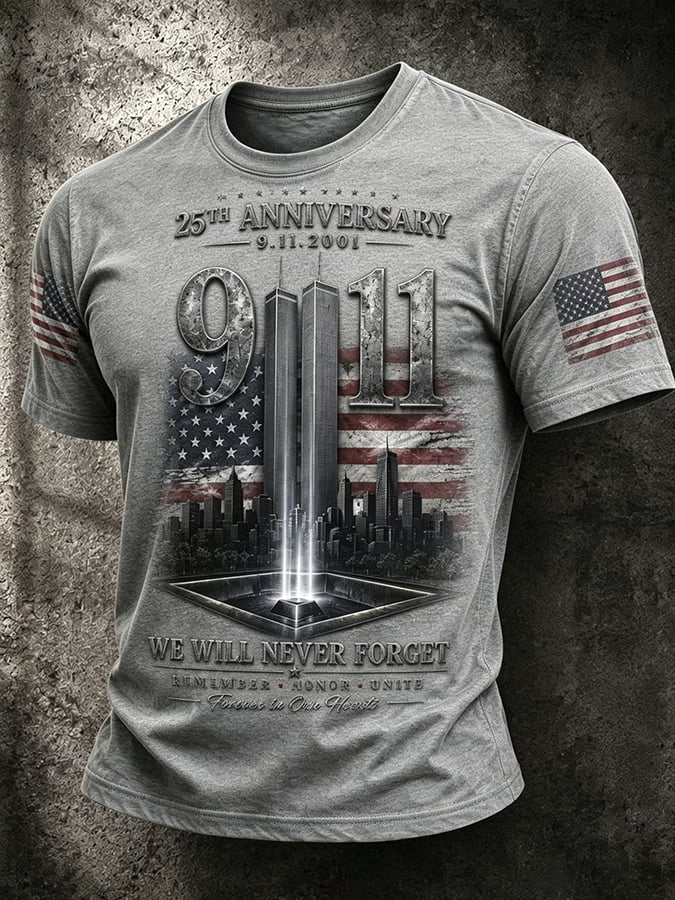 Men's 9.11 Never Forget Shirt