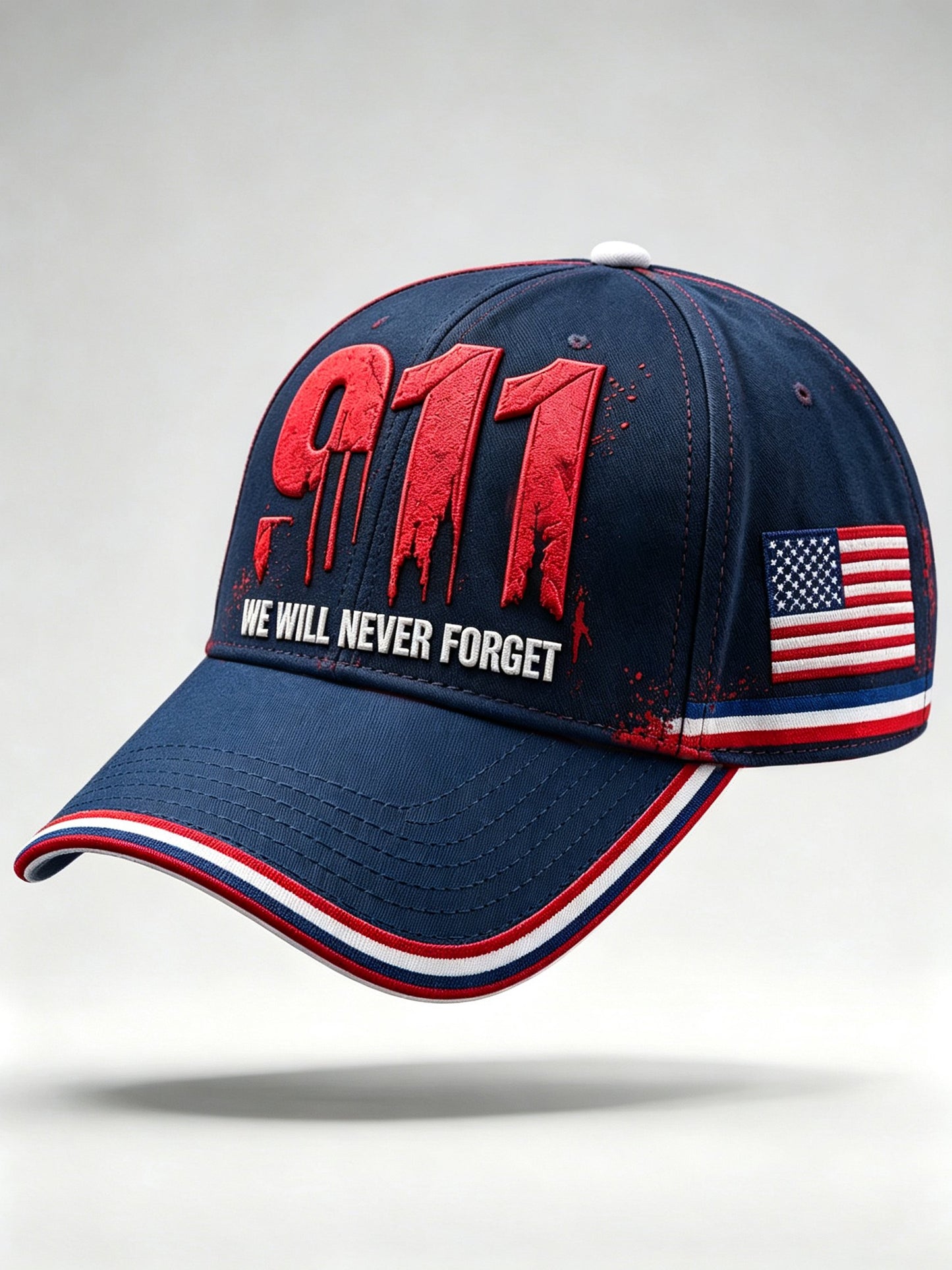 Unisex USA 911 Print Hat
