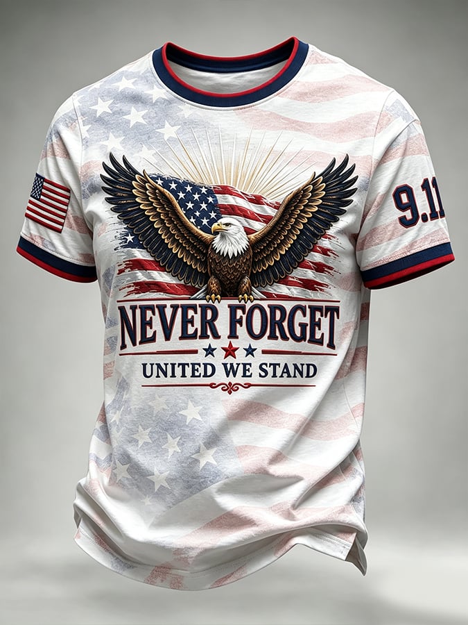 Men's 9/11 Memorial Graphic Top