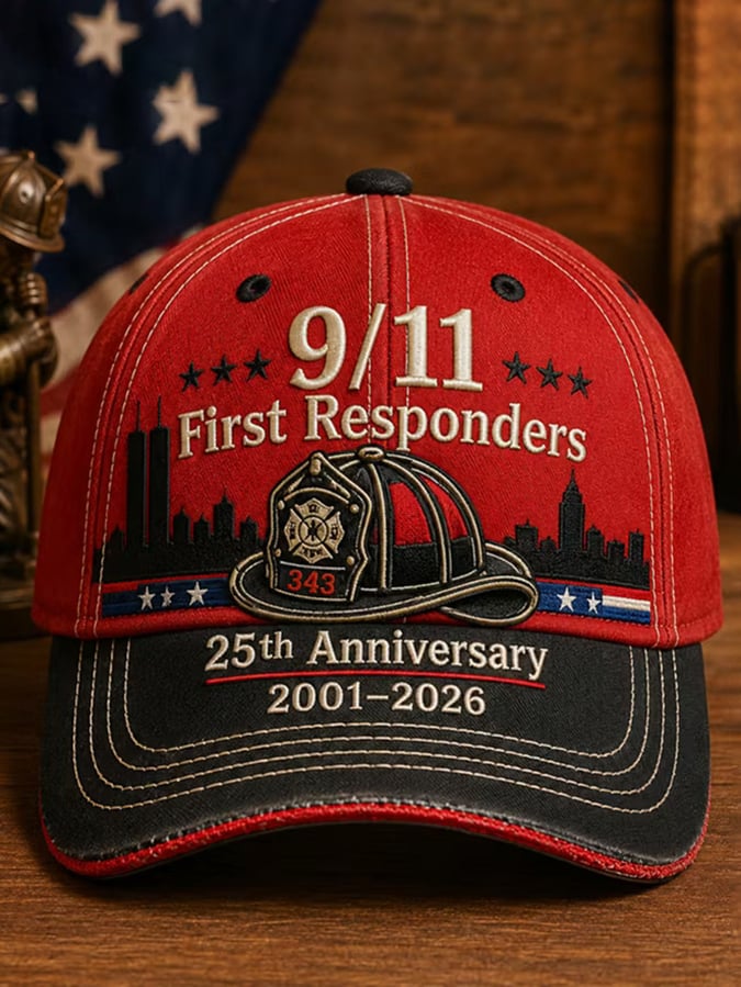 9.11 Never Forget Commemorative Printed Hat