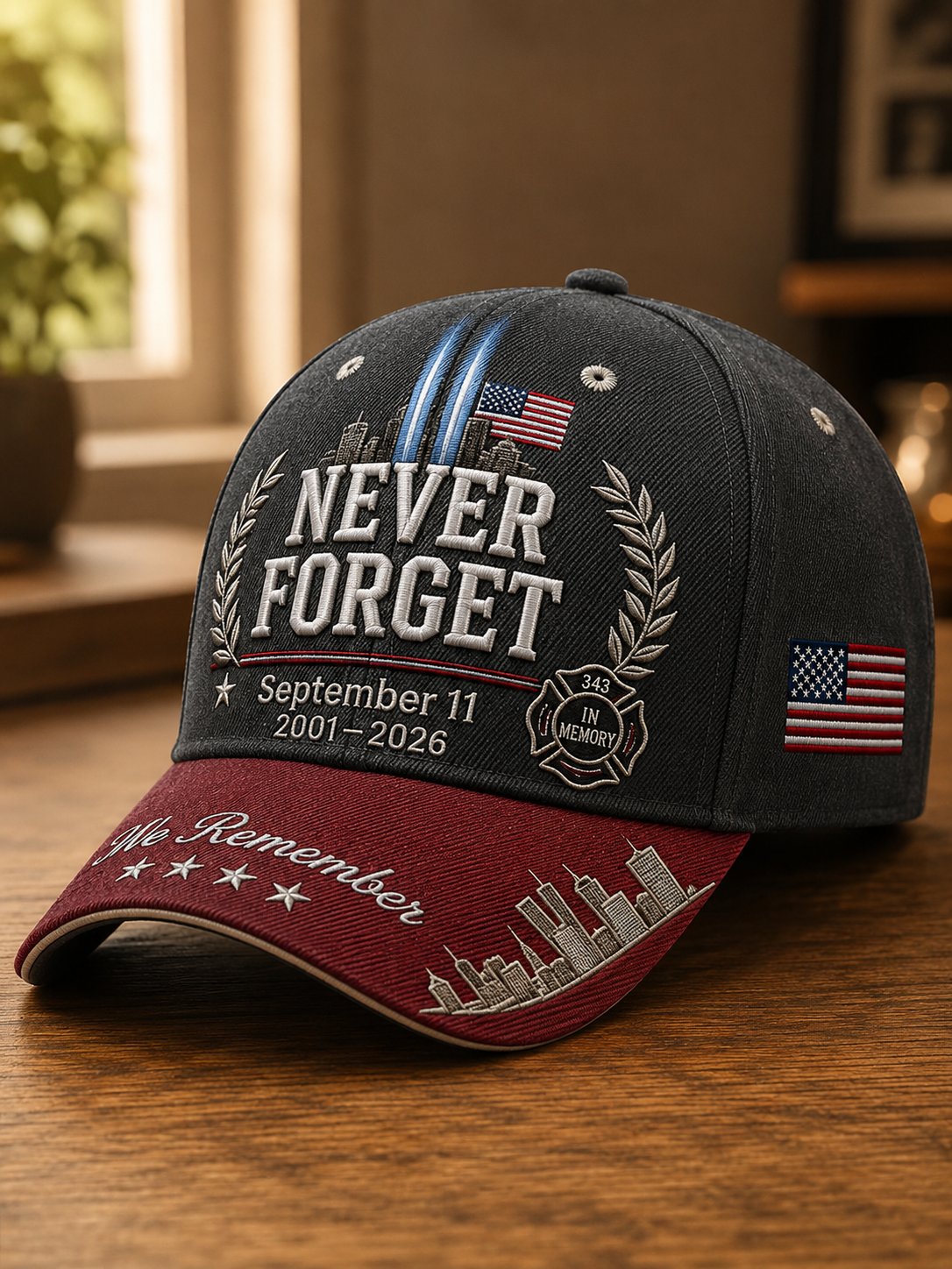 9/11 Memorial Baseball Cap(Unisex)