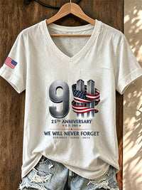 Women's Casual Print Short-Sleeve T-Shirt